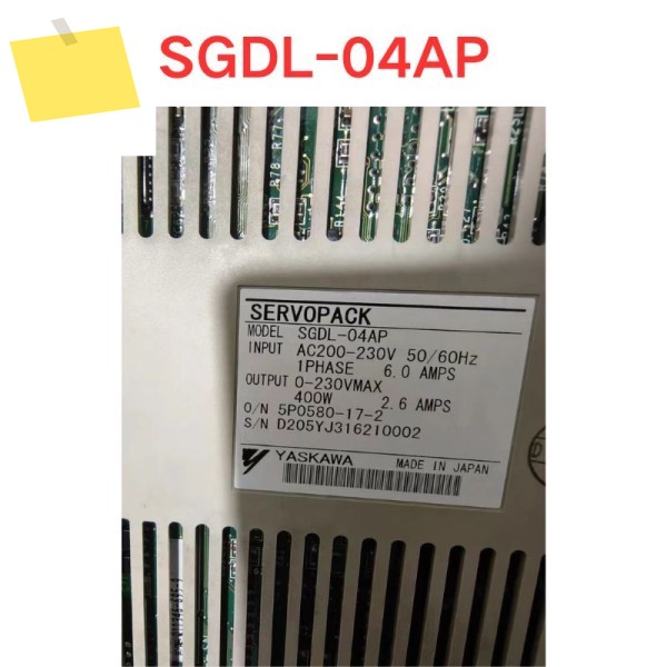 중고 SGDL-04AP 서보 드라이버 기능 테스트 OK 제품 이미지