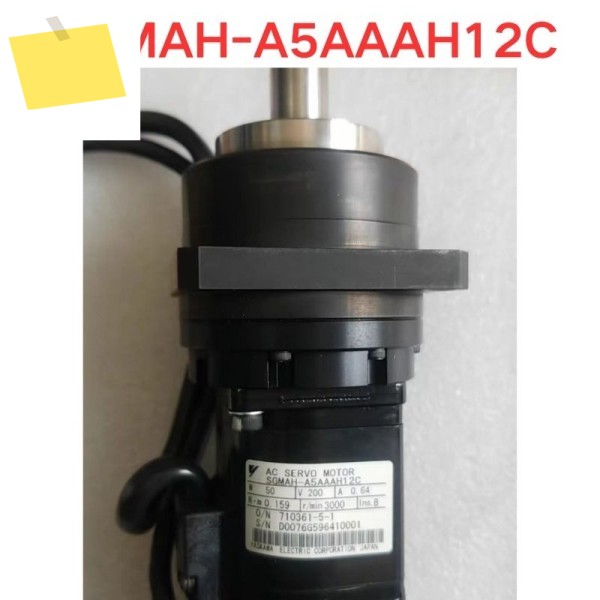 HD 감속기가 있는 SGMAH-A5AAAH12C 서보 브레이크 모터 사용 기능 테스트 OK 제품 이미지