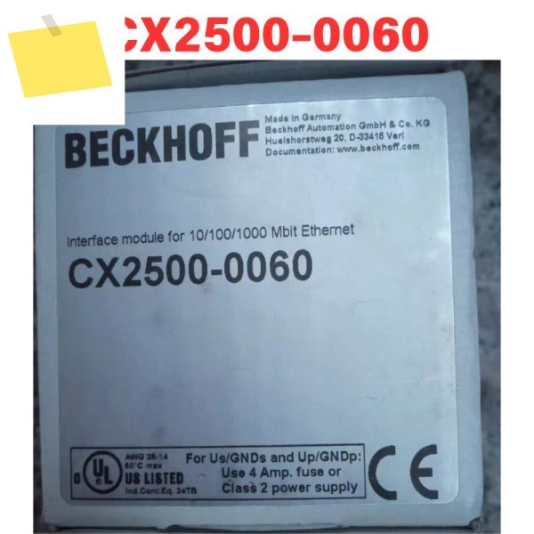 CX2500-0060 이더넷 모듈 기능 테스트 OK 제품 이미지