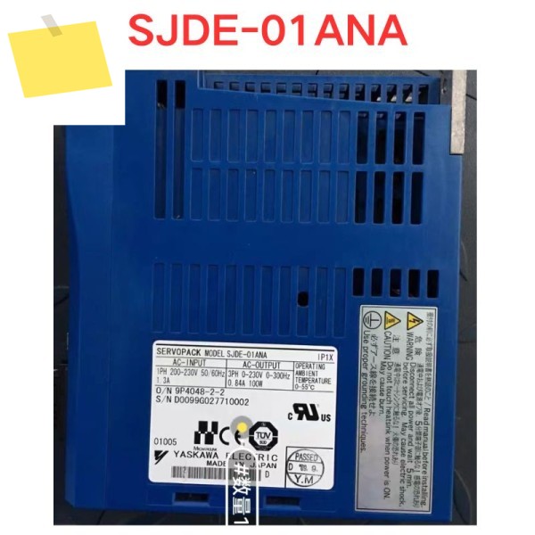 중고 SJDE-01ANA 서보 드라이버 기능 테스트 OK 제품 이미지