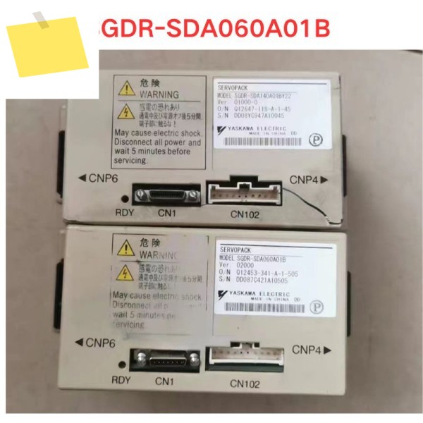 중고 SGDR-SDA060A01B 로봇 증폭기 기능 테스트 OK 제품 이미지