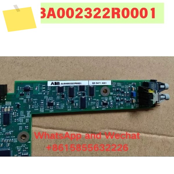 신품 중고 2UBA002322R0001 고전압 유닛 제어 보드 기능 테스트 완료 제품 이미지