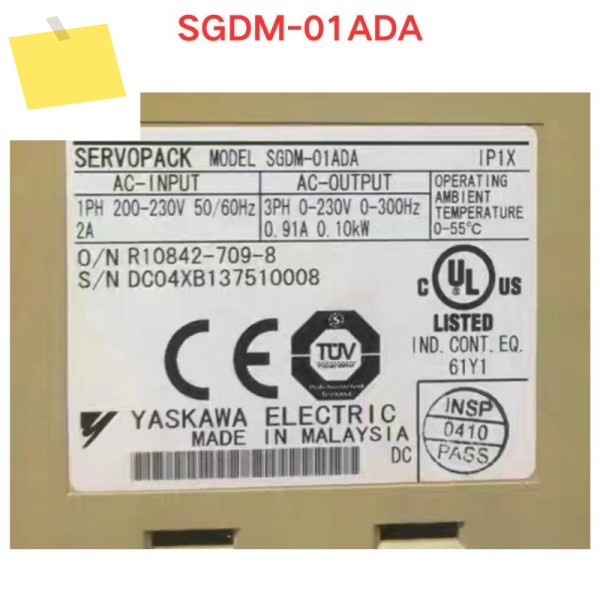중고 SGDM-01ADA 서보 드라이버 기능 테스트 OK 제품 이미지