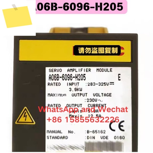 중고 드라이버 A06B-6096-H205 기능 테스트 OK 제품 이미지