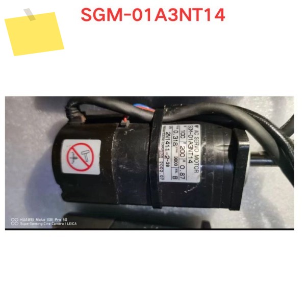 중고 SGM-01A3NT14 서보 모터 기능 테스트 OK 제품 이미지