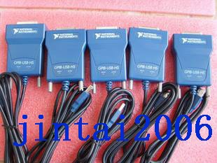 미국에서 생산된 새 제품이며 재고가 있는 NI GPIB-USB-HS 카드입니다. 제품 이미지