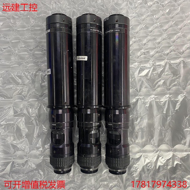 NAVITAR 1-6015/1-6232 산업용 C-마운트 연속 줌 텔레센트릭 렌즈투명 렌즈 포함 제품 이미지
