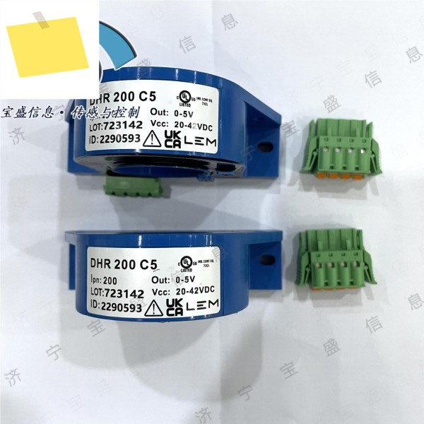 DHR200C5 LEM, 전류 센서, 정격 200A 개방 루프 홀 효과 제품 이미지