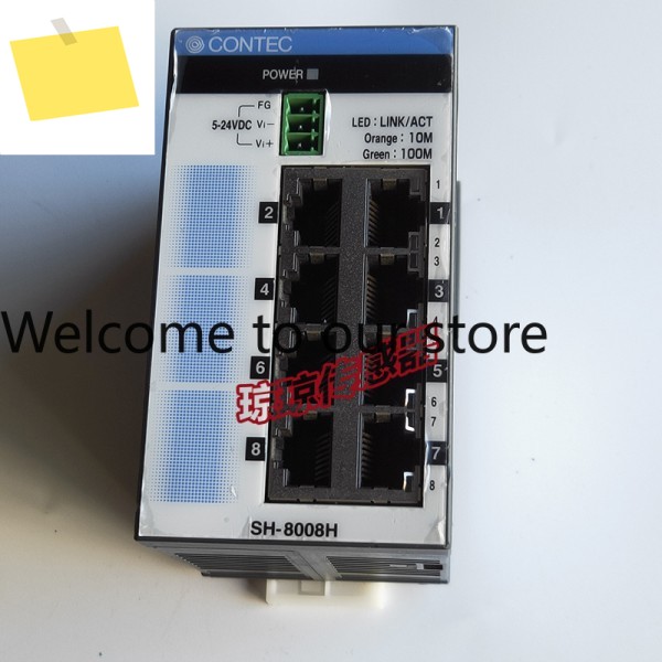 CONTEC Contec SH-8008 FIT H 스위칭 허브는 8포트 통신 속도를 자동으로 인식합니다 제품 이미지