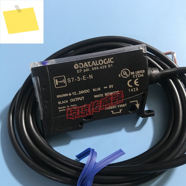 이탈리아 DATALOGIC S7-3-E-N 광섬유 센서 광전 증폭기가 제품 이미지