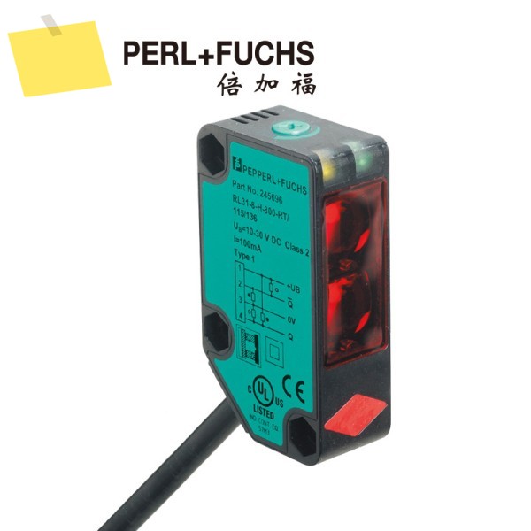 Pepperl + Fuchs OBT350-R100-2EP-IO-0, 3M-V1 광전 센서 267075-0069 확산 반사 제품 이미지