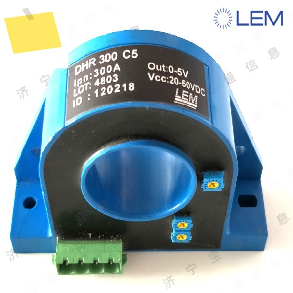 DHR400C5 LEM, 전류 센서, 정격 400A 개방 루프 홀 효과 제품 이미지