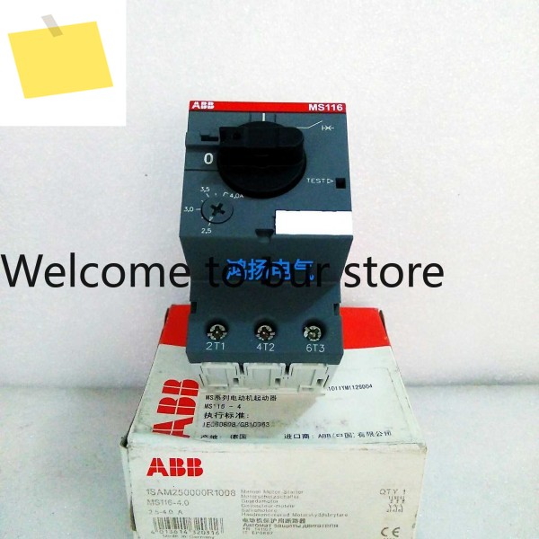 형 새 제품 고품질 ABB MS116 2.5-4.0 제품 이미지