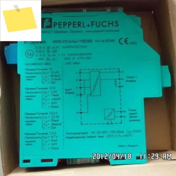 2025.5 Pepperl + Fuchs 근접 스위치 HiD2038 독일 P F 대량 제품 이미지