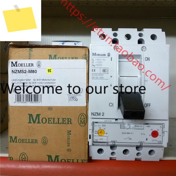 2025.4ETNEATON MOELLER 어드미럴티 멀러, 몰드형 케이스 회로 차단기 NZMS2-M80 NZM 제품 이미지
