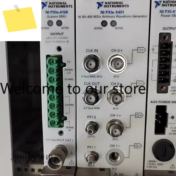 NI PXIE-5451 PXI 파형 발생기 781204-01 145MHz 대역폭, 2채널 16비트 제품 이미지