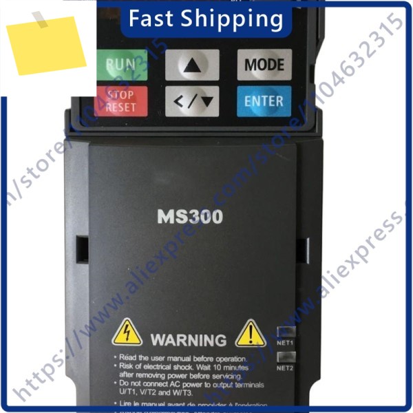 신품 인버터 MS300 VFD4A8MS21ANSAA 0.75KW220V 제품 이미지