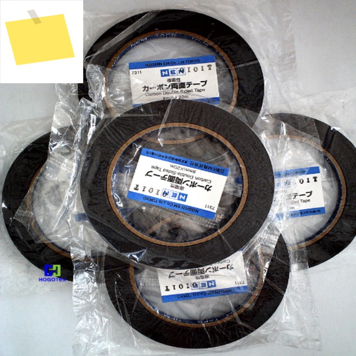 SEM 탄소 전도성 테이프 전자 현미경 양면 8mm20m 제품 이미지