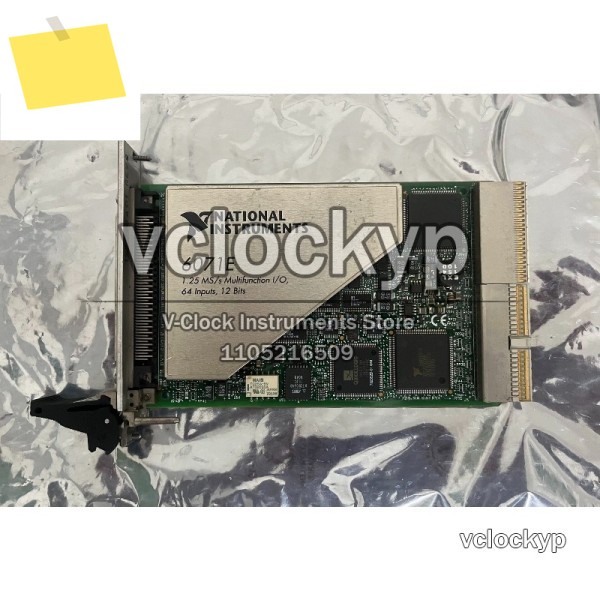 내셔널 인스트루먼트스 NI PXI-6071E PXI 1.25 MSs 다기능 IO 64 입력 유닛 제품 이미지