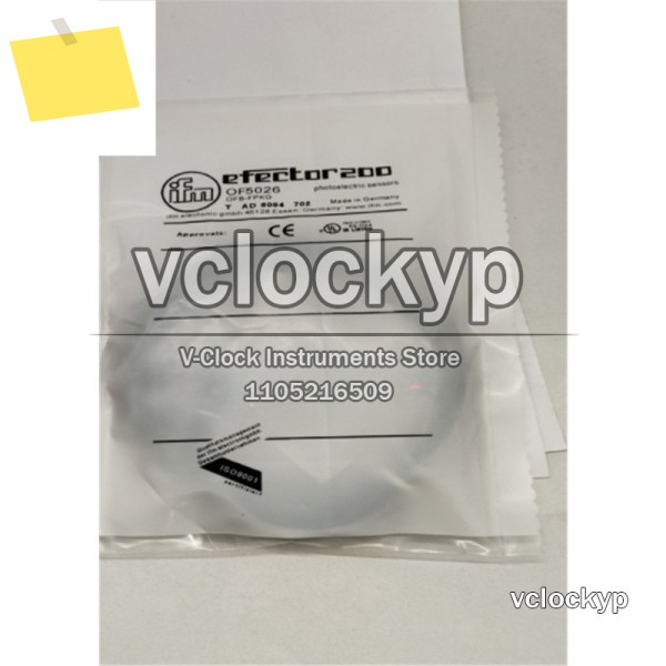 1PCS 신품 IFM OF5026 확산 반사 광전 센서 적외선 1-400mm PNP 라이트다크 2m PUR IP67 제품 이미지