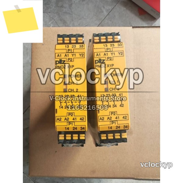 PILZ 787100 PNOZ X1P C 24VDC 안전 릴레이 새 제품 제품 이미지