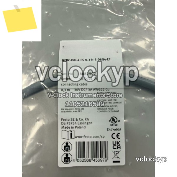 1PC 새 모듈형 케이블 NEBC-D8G4-ES-0.3-N-S-D8G4-ET 8082902 0.3m 제품 이미지