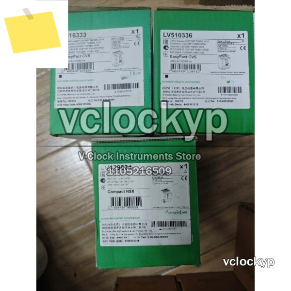 1PCS 중고 LV516333 CVS160F+160a 3P3D 회로 차단기 제품 이미지