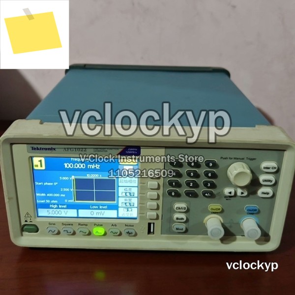 텍트로닉스 AFG1062 60MHz, 2채널, 300MSs, 임의파 발생기함수 제품 이미지