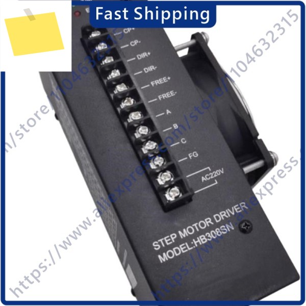 HB308SN 삼상 하이브리드 사인 분할형 AC220V 스테퍼 모터 드라이버 가방 제조기 구동장치 제품 이미지