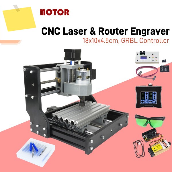 1610 프로 CNC 레이저 조각기 DIY 미니 라우터 3 축 PCB 밀링 머신 우드 기계 GRBL 컨트롤러 터치 오프라인 제품 이미지