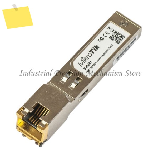 S+ RJ01 MikroTik 호환 1000 Base-T SFP 트랜시버 모듈, RJ-45 구리, 최대 1.25 Gbs 양방향 데이터 링크 제품 이미지