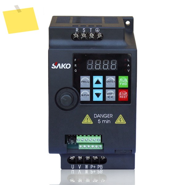SAKO 마이크로 VFD 가변 주파수 드라이브, 모터 속도 제어용, SKI780, 220V, 0.75KW, 1HP 제품 이미지