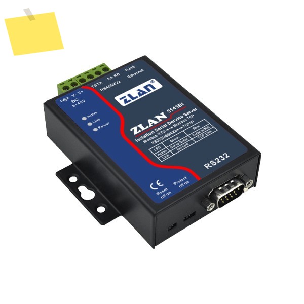 485 직렬 서버 RS485-이더넷 모듈, TCP IP 통신, 전송 속도: 1200 ~ 제품 이미지