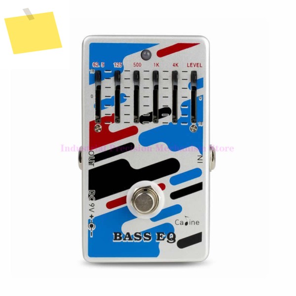 CP-73 BASS 6밴드 이퀄라이저, 모든 기본 기타 주파수 범위 커버, 트루 바이패스 디자인 제품 이미지