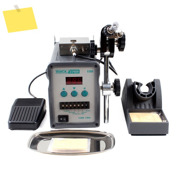 퀵 376D 주석 납땜 기계 자동 디스플레이, 다리미, 220V 90W, 온도 범위 50 ℃ ~ 600 제품 이미지