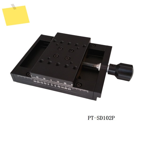 PT-SD102P 수동 번역 테이블 50mmX 축 슬라이드 시프트 모바일 스테이션, 잠금 장치가 있는 정밀 작업 제품 이미지