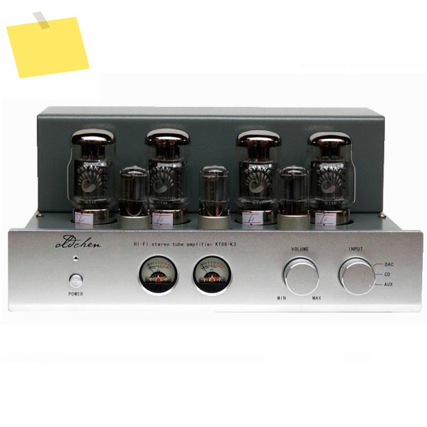 Kt88 k3 고출력 클래스 A 튜브 전력 증폭기, HIFI 순수 핸드 스캐폴드, 45W × 2 RMS 8Ω 제품 이미지