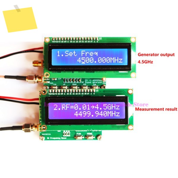 RF HF 주파수 측정기 1Hz~4.5GHz, 및 신호를 수 있습니다. 제품 이미지