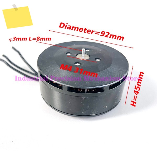 8318 외부 회전 브러시리스 모터, 식물 보호용 고출력 4축6축 FOC 디스크 100KV 제품 이미지