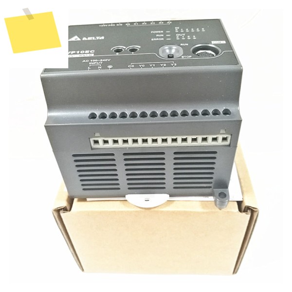 델타 PLC 컨트롤러 DVP10EC00R3 EC3 시리즈 100-240VAC 6DI 4DO 릴레이 출력 박스 제품 이미지