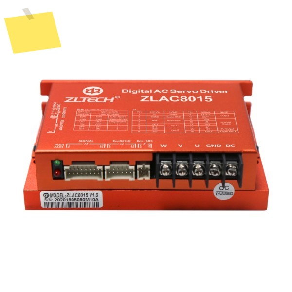 ZLAC8015 로봇 허브 서보 모터 드라이버, CANRS485 통신, 작동 전압 24-48VDC, 전류: 평균 15V, 피크 값 30A 제품 이미지
