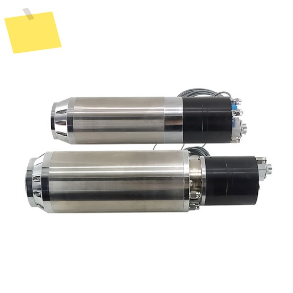 CNC 전기 스핀들 7.5KW 3000-24000rpm 공압 공구 교환 BT30 전류: 13A-18A, 최대 척: ER32 제품 이미지