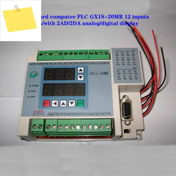 싱글 보드 컴퓨터 PLC GX1S-20MR, 12 입력, 8 2AD, 아날로그, 디지털 디스플레이 제품 이미지