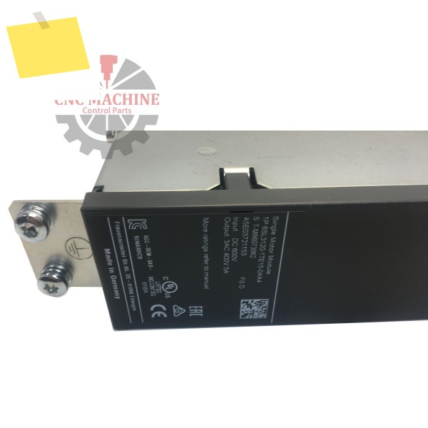 6SL3120-1TE15-0AA4 단일 모터 모듈 제품 이미지