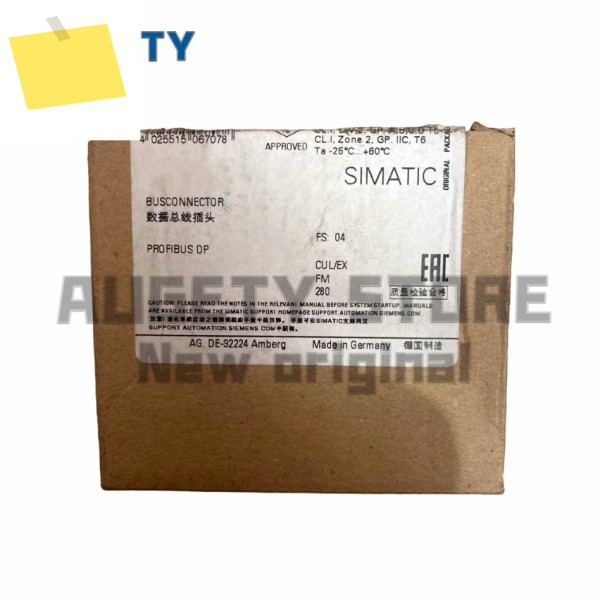 Siemens 6ES7972-0BA41-0XA0 6ES7 PLC 모듈용 원본 제품 이미지