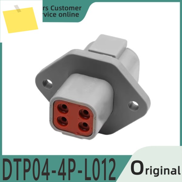 1개의 신품 DTP04-4P-L012 자동차 배선 하네스 커넥터 플러그 4P 패널 판넬 판네루 플랜지 소켓 제품 이미지