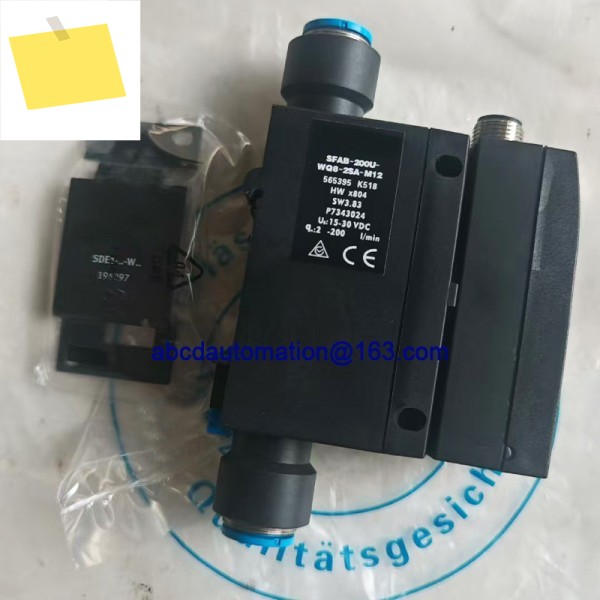 유량 센서 SFAB-200U-WQ8-2SA-M12 565395 제품 이미지
