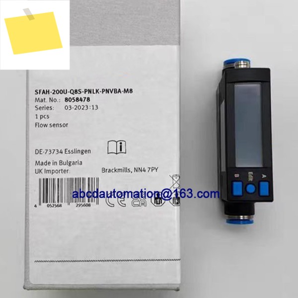 기존 유량 센서 SFAH-200U-Q8S-PNLK-PNVBA-M8 8058478 제품 이미지