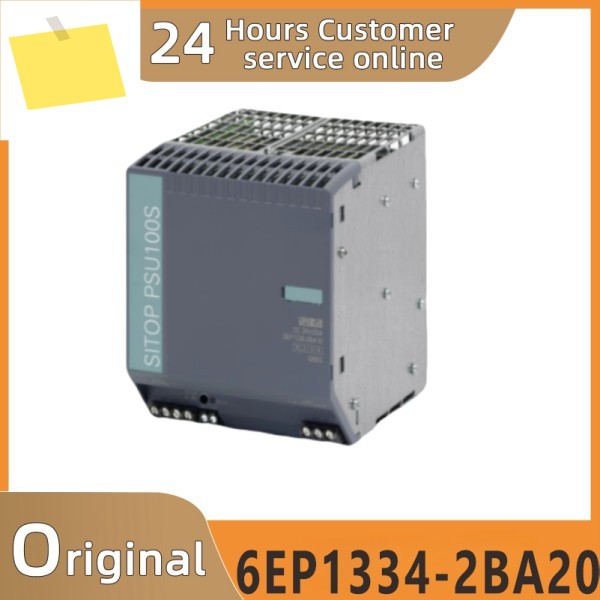 기존 브랜드의 신품 SITOP PSU100S 24 V10 A 안정화 전원 공급 장치 입력: 120230 V AC, 6EP1 334 6EP1334-2BA20 제품 이미지