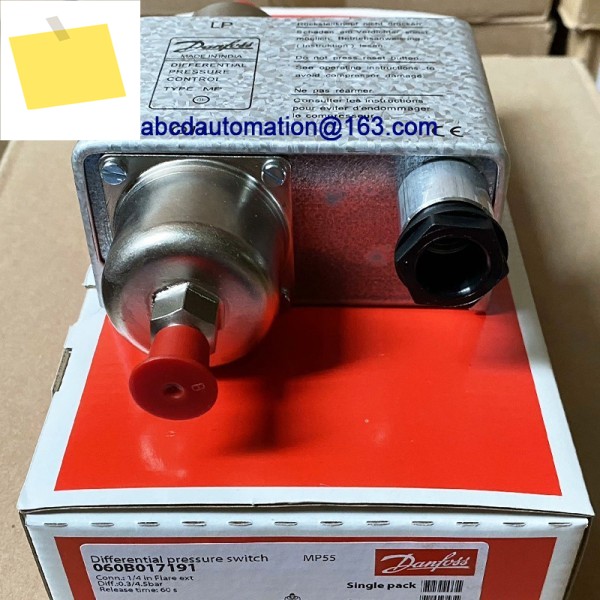 기존 Danfoss 차압 스위치 MP55 060B017091 제품 이미지